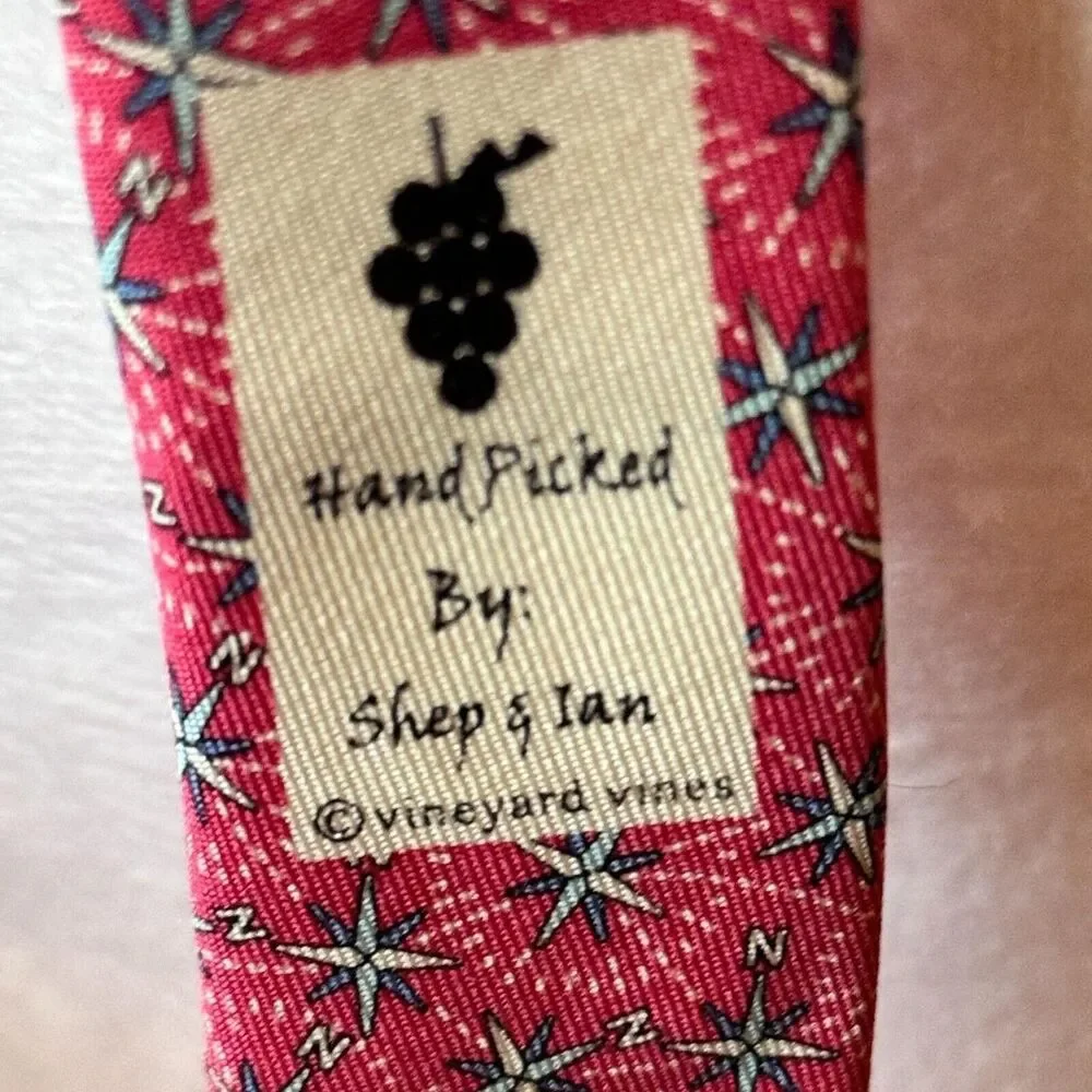 Vineyard-vines Men's Red and Blue Accessory